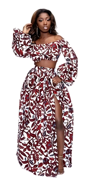 CONJUNTO AFRICAN PRINT