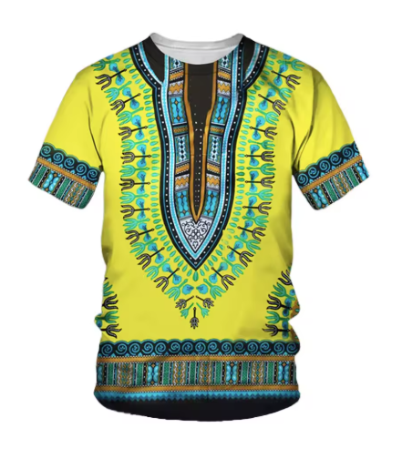CAMISETA DASHIKI UNISEX