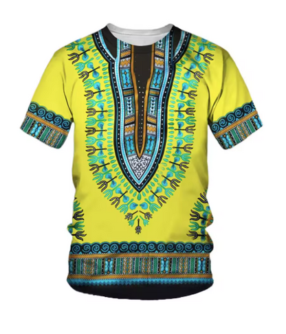 CAMISETA DASHIKI UNISEX