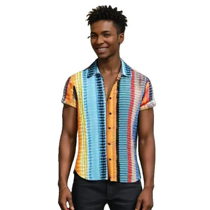 Camisa Africana Bakongo -  Coleção Tribe Roots