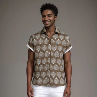 Camisa Africana Kasai -  Coleção Tribe Roots