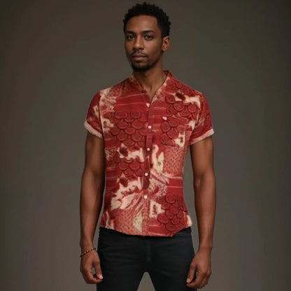 Camisa Africana Maasai -  Coleção Tribe Roots