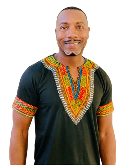 CAMISETA DASHIKI UNISEX