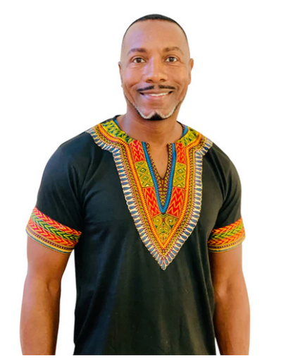 CAMISETA DASHIKI UNISEX