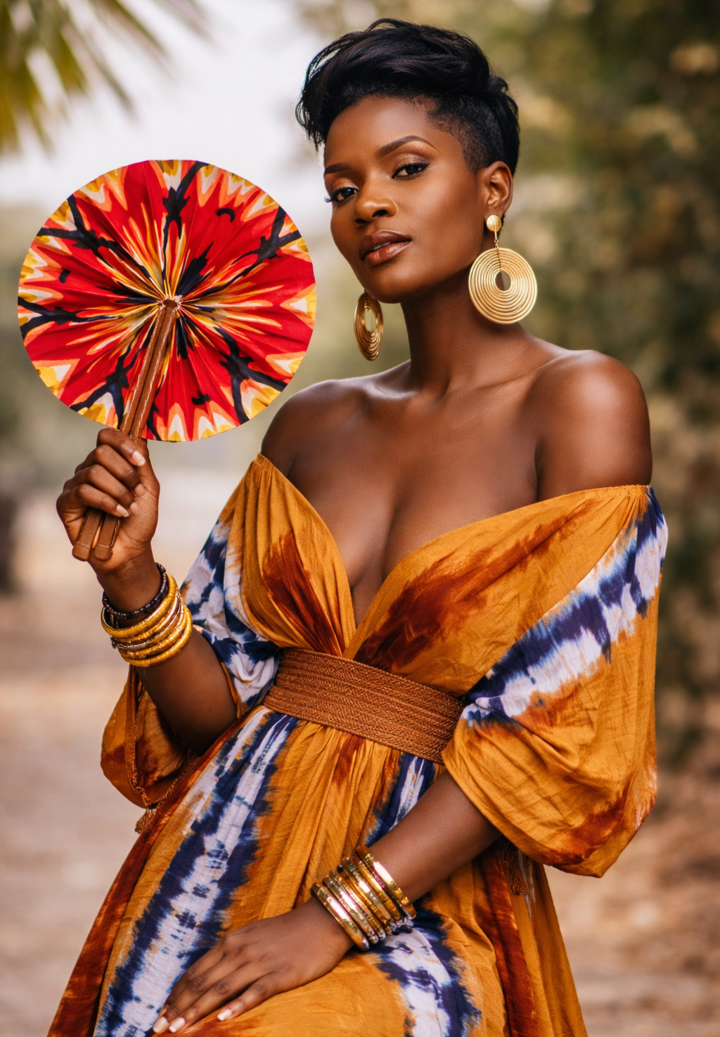 Leque Ankara Artesanal Aderemi