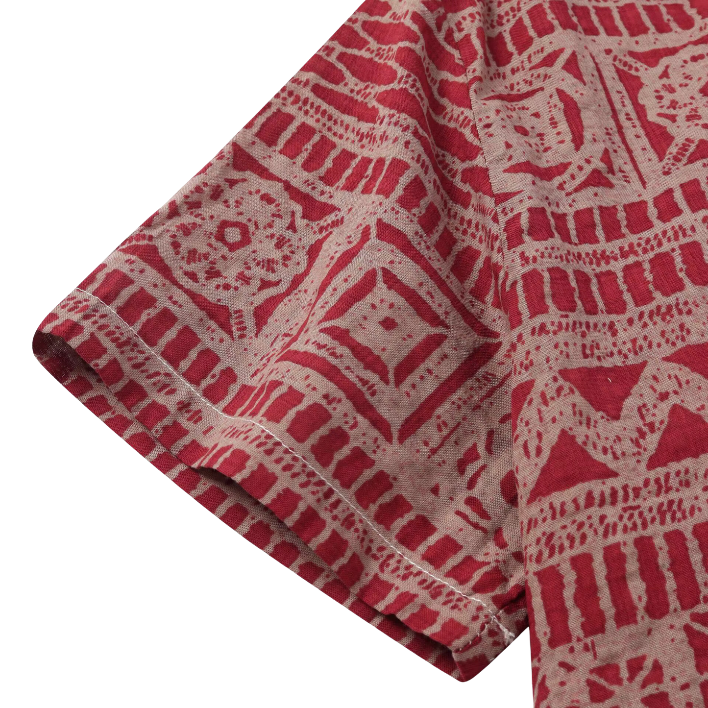 Camisa Africana Vermelho Ruwe -  Coleção Ancestral Vibe