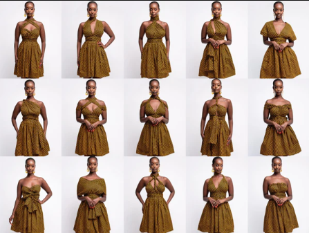 Vestido Africano Ankara Kente - Coleção Infinity