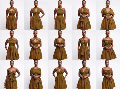 Macacão Africano Ankara Zuri - Coleção Infinity Ofuure